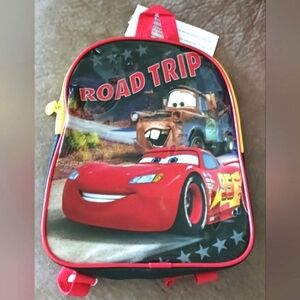 Disney Pixar Cars Small Backpack NWT